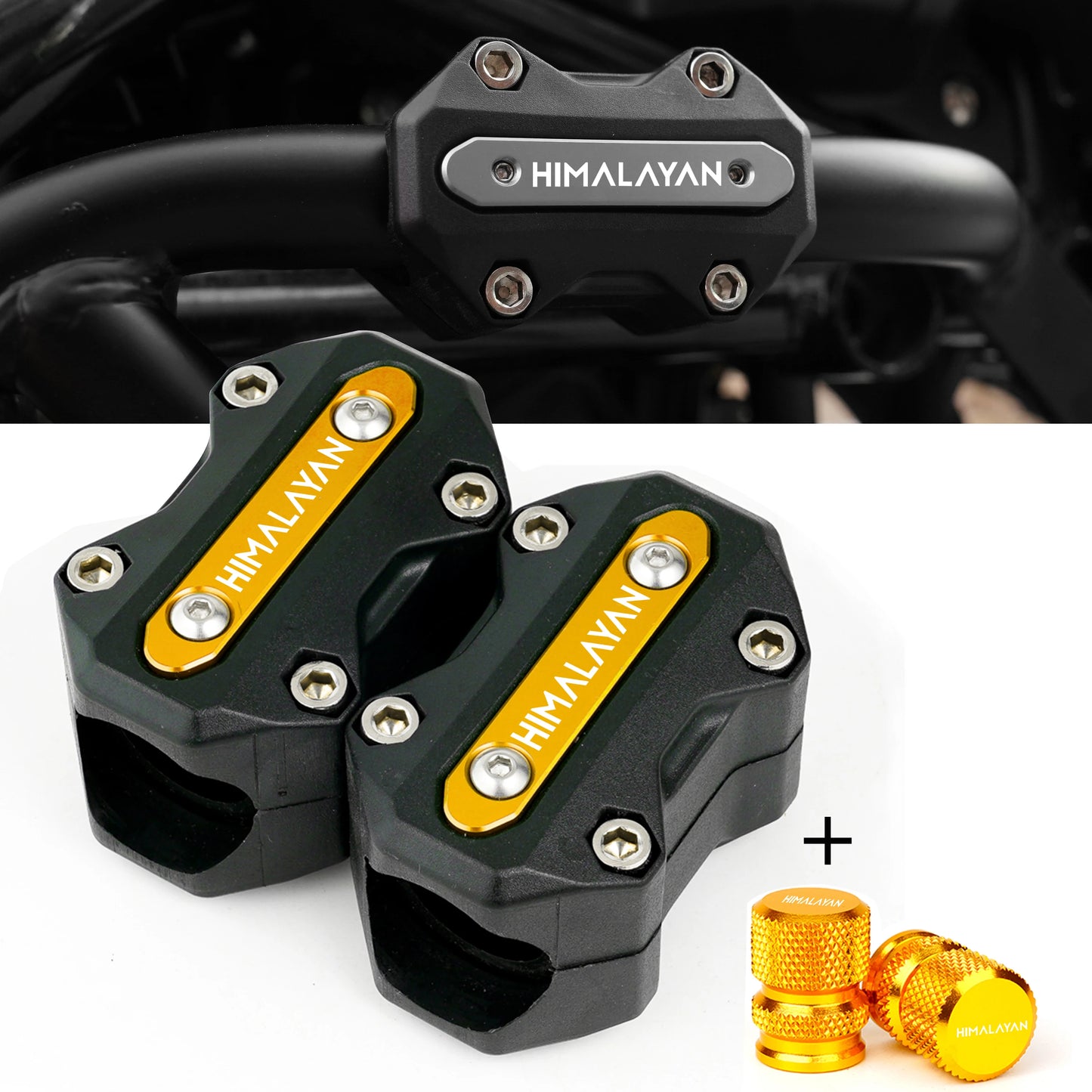 Kit de Proteção e Estilo para Royal Enfield Himalayan