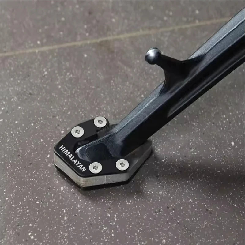 Base Extensora do Descanso Lateral em Alumínio CNC para Royal Enfield Himalayan 450
