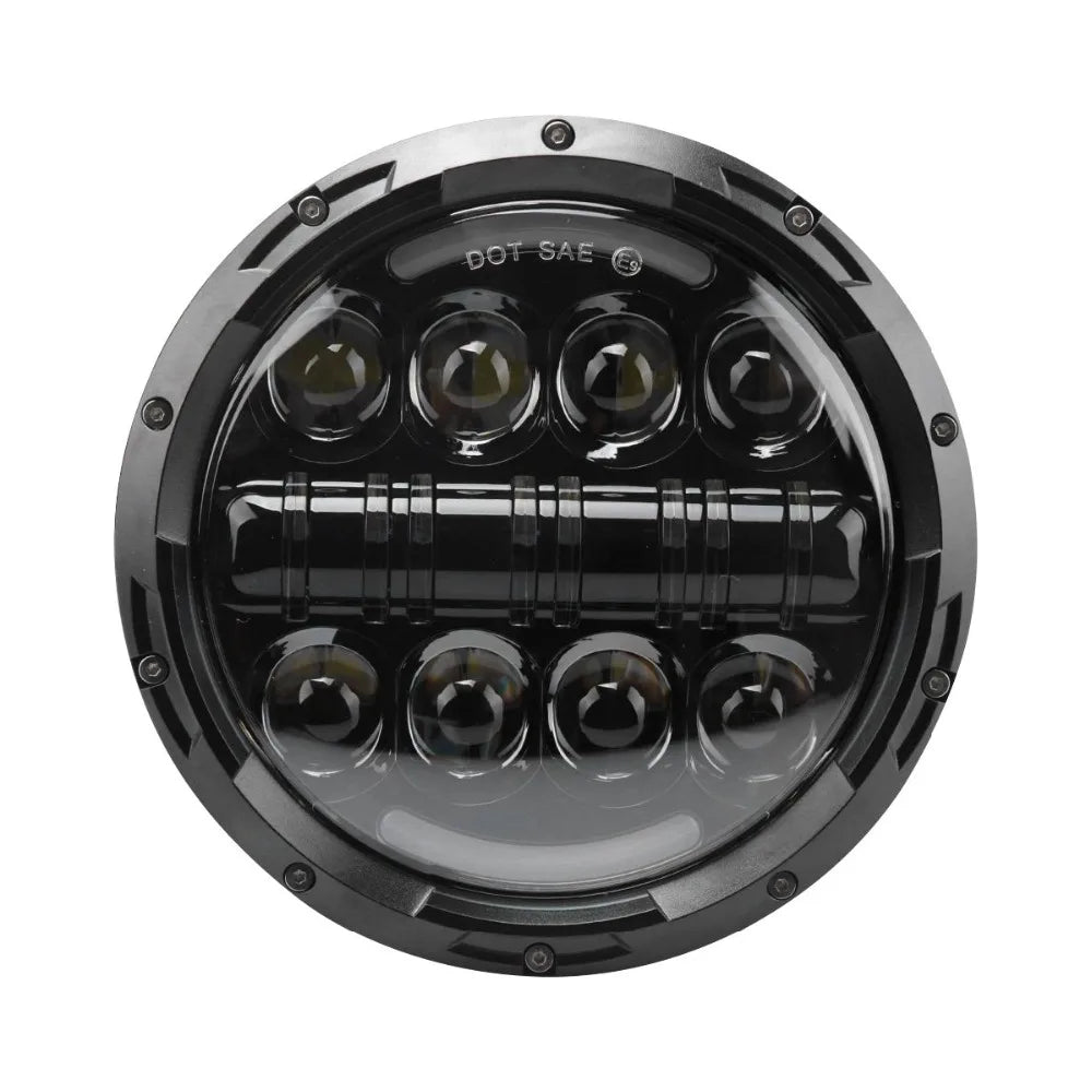 Motorcycle Headlight 7 inch LED For Harley Touring Ultra Classic Electra Street Glide Road King Yamaha Motorcycle Headlamp
