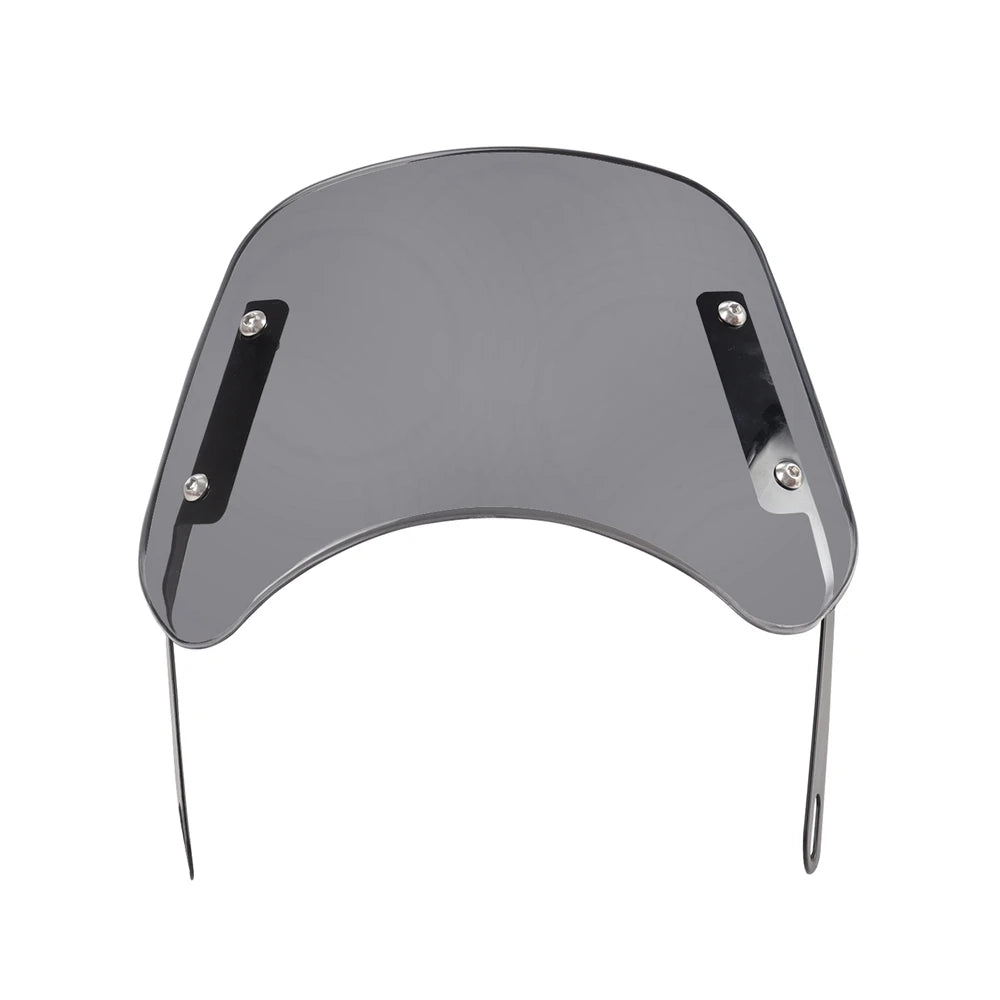 8 styles 6.5"-9.45" Motorcycle Headlight Windshield Wind Deflector Windscreen Universal for Harley Honda Yamaha Kawasaki Suzuki