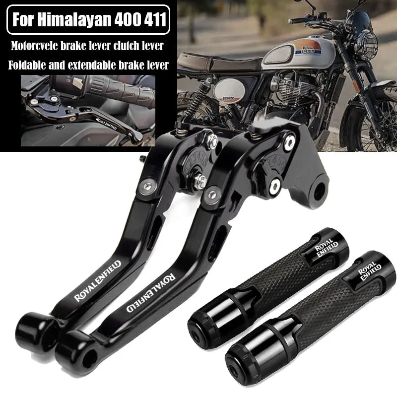For Royal Enfield Himalayan 400 411 2016-2020 2021 2022 ﻿Motorcycle Adjustable Folding Extendable Brake Clutch Lever Accessories