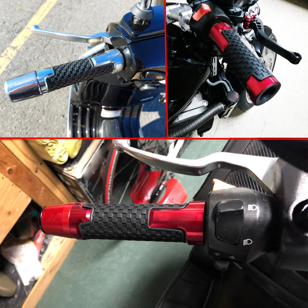 Motorcycle CNC Handlebar Grip handle bar Motorbike grip For Vespa Piaggio GTV GTS LT S LX LXV 50 125 150 200 250 300 GTS