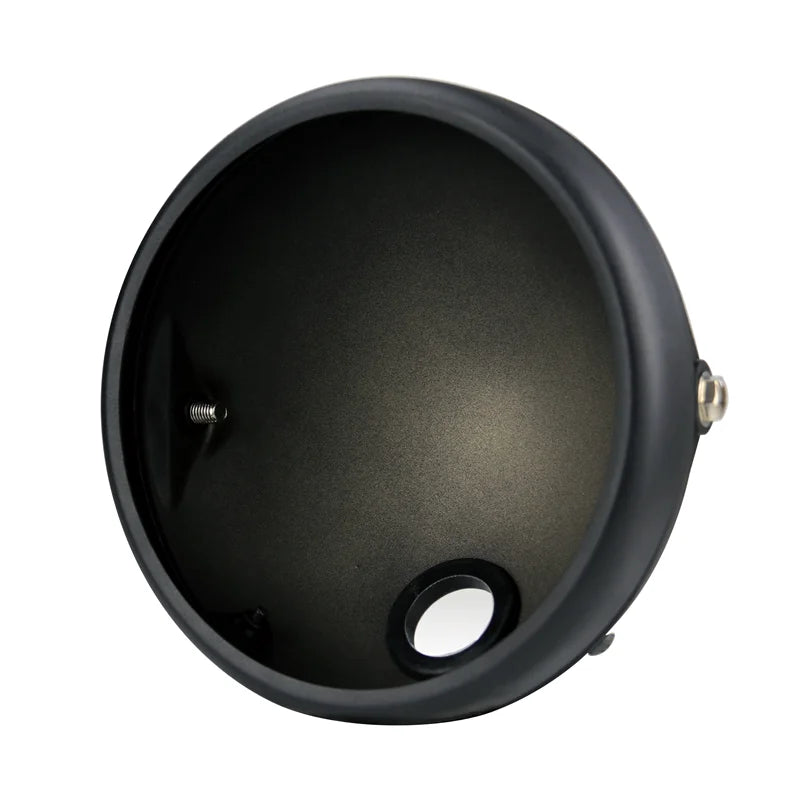 7inch LED Motorcycle Headlight Universal 7.5" Round Head Light For Cafe Racer Bobber Honda