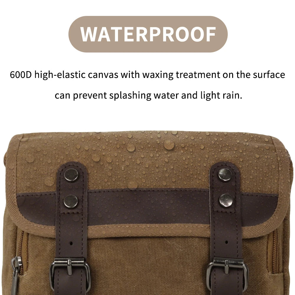 Motorcycle Side Bag Retro Waterproof Tool Bag Large Capacity Luggage Travel Bags Motorbike SaddleBag Universal