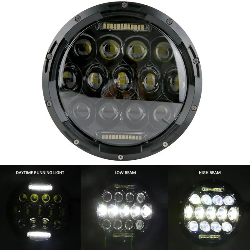 Motorcycle Headlight 7 inch LED For Harley Touring Ultra Classic Electra Street Glide Road King Yamaha Motorcycle Headlamp