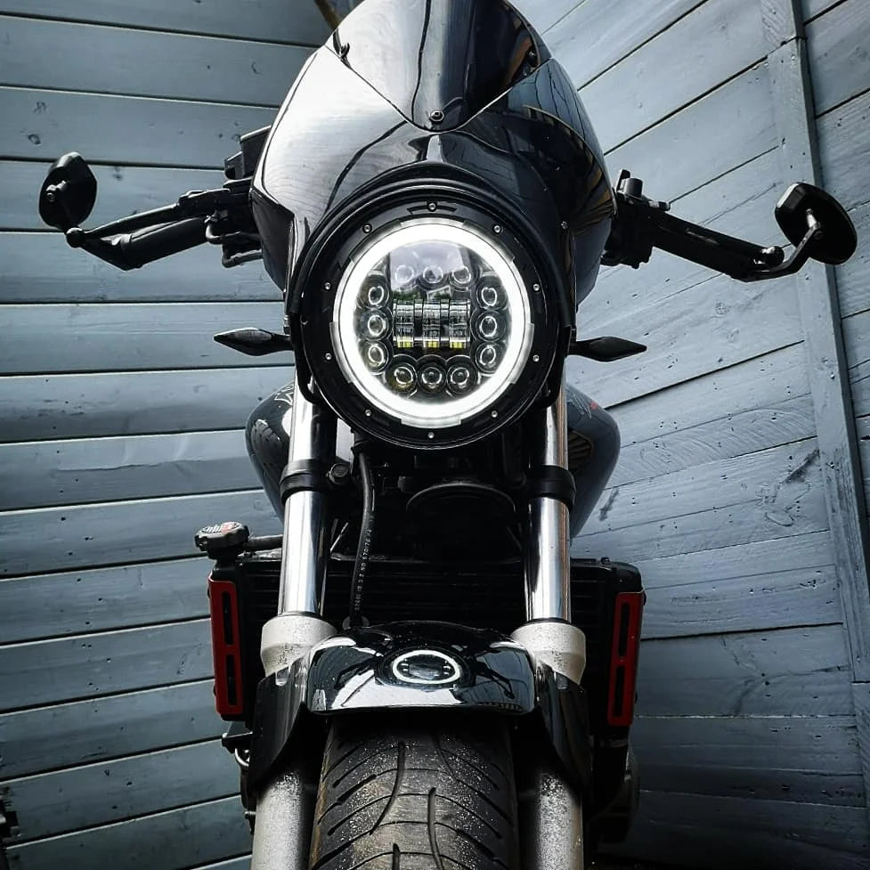 Motorcycle Headlight 7 inch LED For Harley Touring Ultra Classic Electra Street Glide Road King Yamaha Motorcycle Headlamp