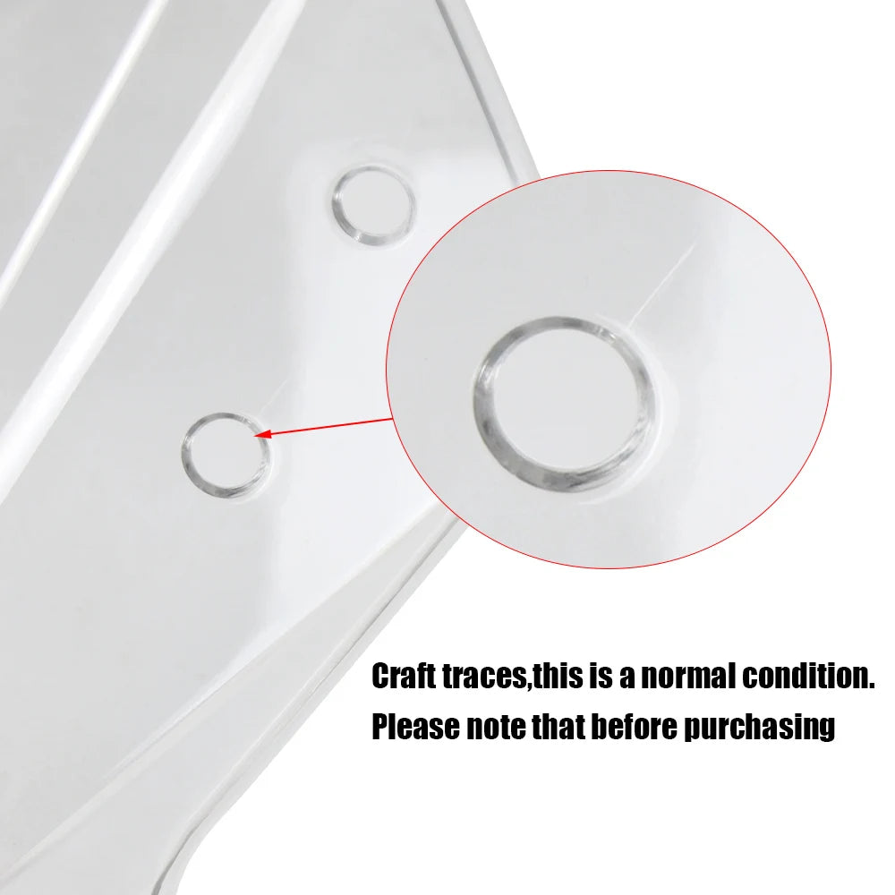 Motorcycle Windscreen Windshield Universal Motorbikes Deflector Adjustable For G310R R1150R R1200R F800S CB500X NC700X NC750X