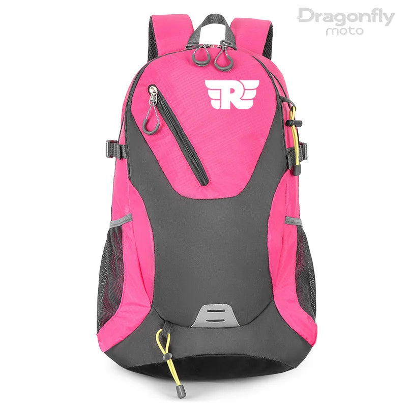 Mochila de Motociclista Impermeável 40L – Edição Royal Enfield