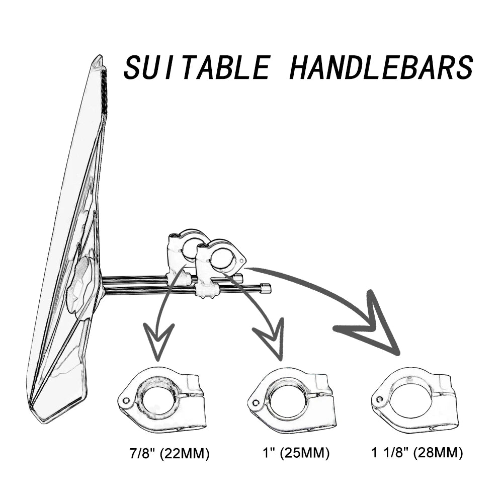 Motorcycle Windscreen Windshield Universal Motorbikes Deflector Adjustable For G310R R1150R R1200R F800S CB500X NC700X NC750X