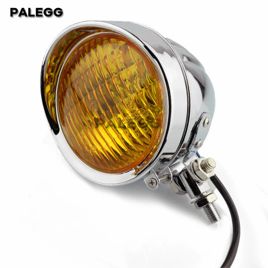Farol Dianteiro Retro Vintage 4.5" (Estilo Bates)