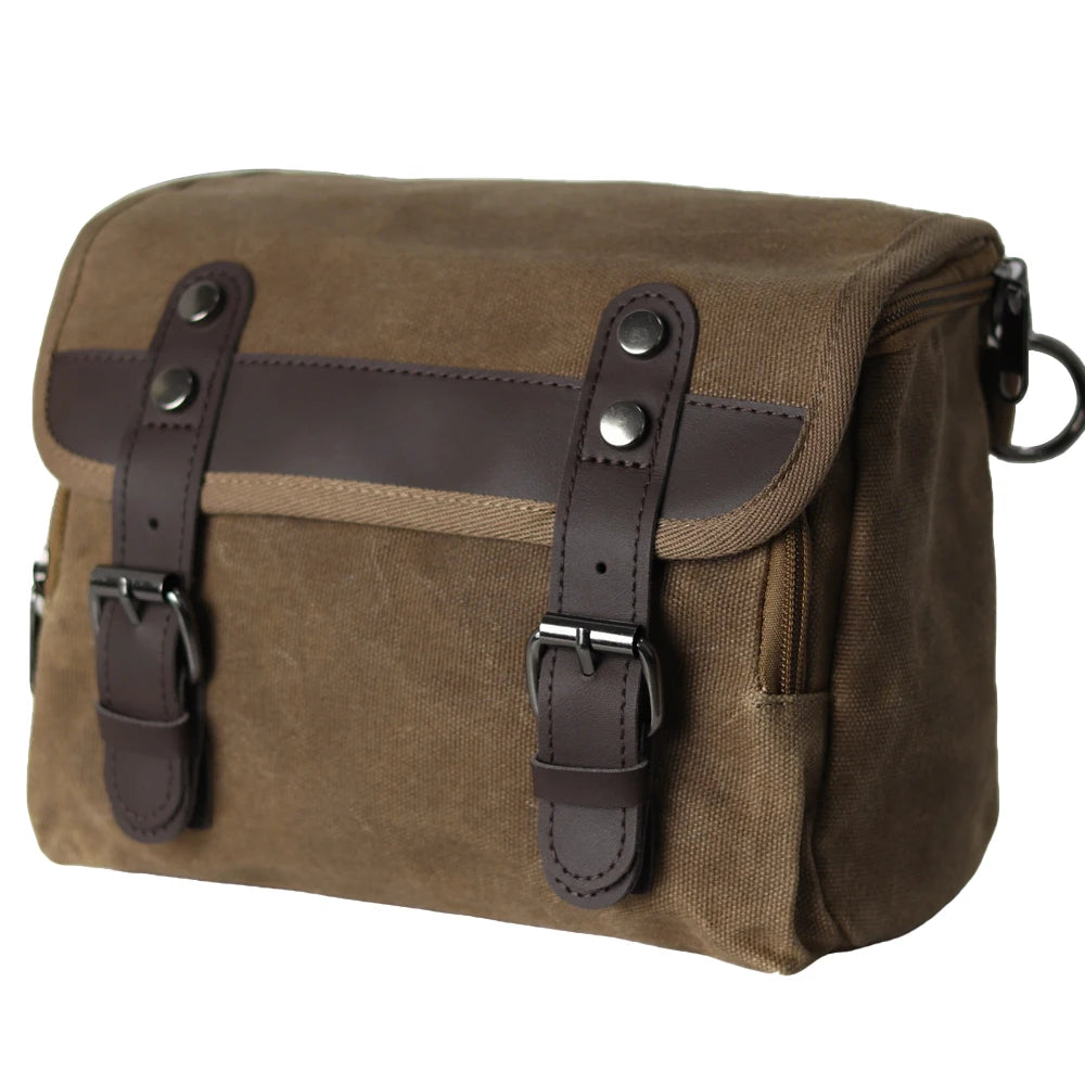 Motorcycle Side Bag Retro Waterproof Tool Bag Large Capacity Luggage Travel Bags Motorbike SaddleBag Universal