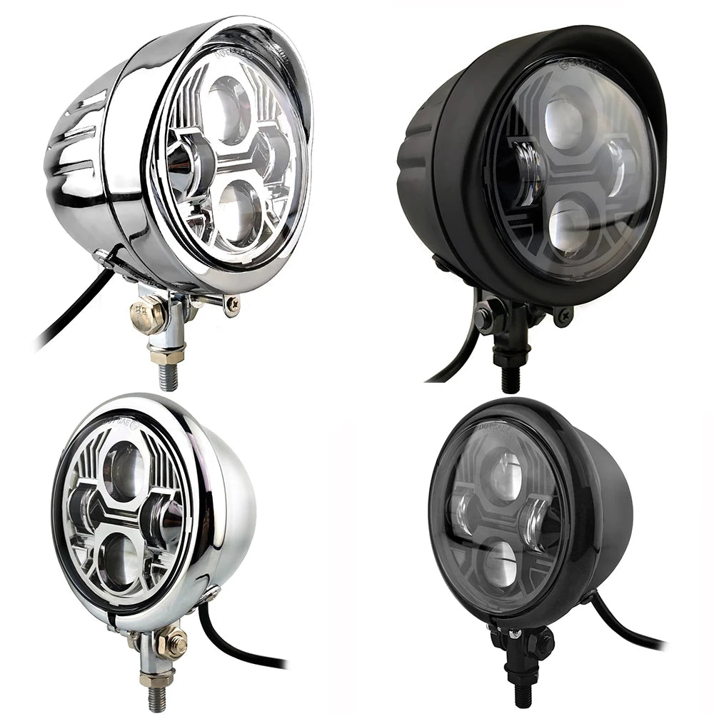 Farol de LED Vintage de 4,5"