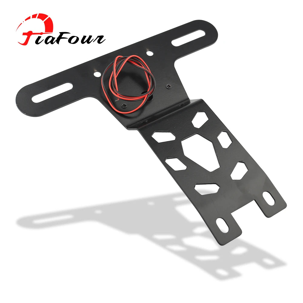 Motorcycle Accessories Tail Tidy Bracket Registration License Plate Holder For Hunter 350 2022-2024
