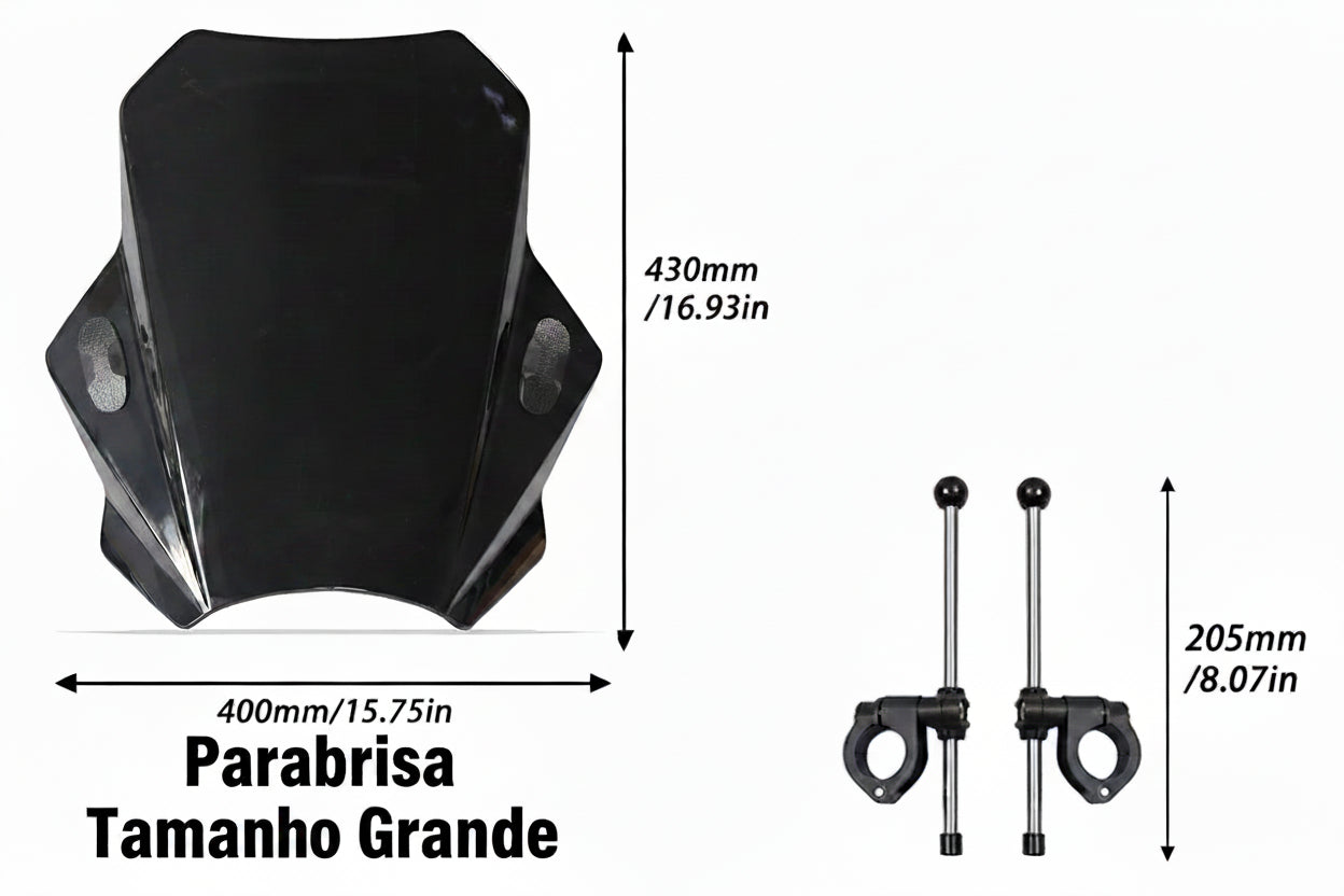 Bolha / Parabrisa para royal Enfield