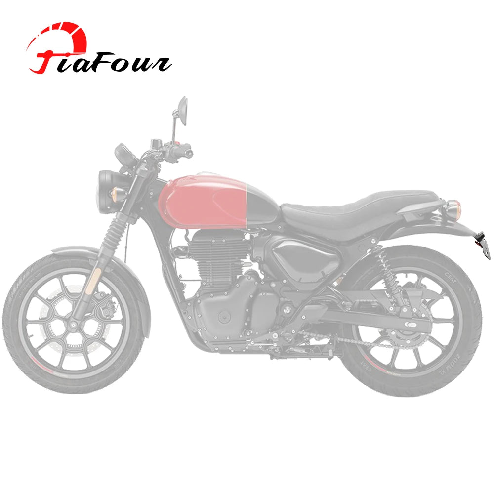 Motorcycle Accessories Tail Tidy Bracket Registration License Plate Holder For Hunter 350 2022-2024