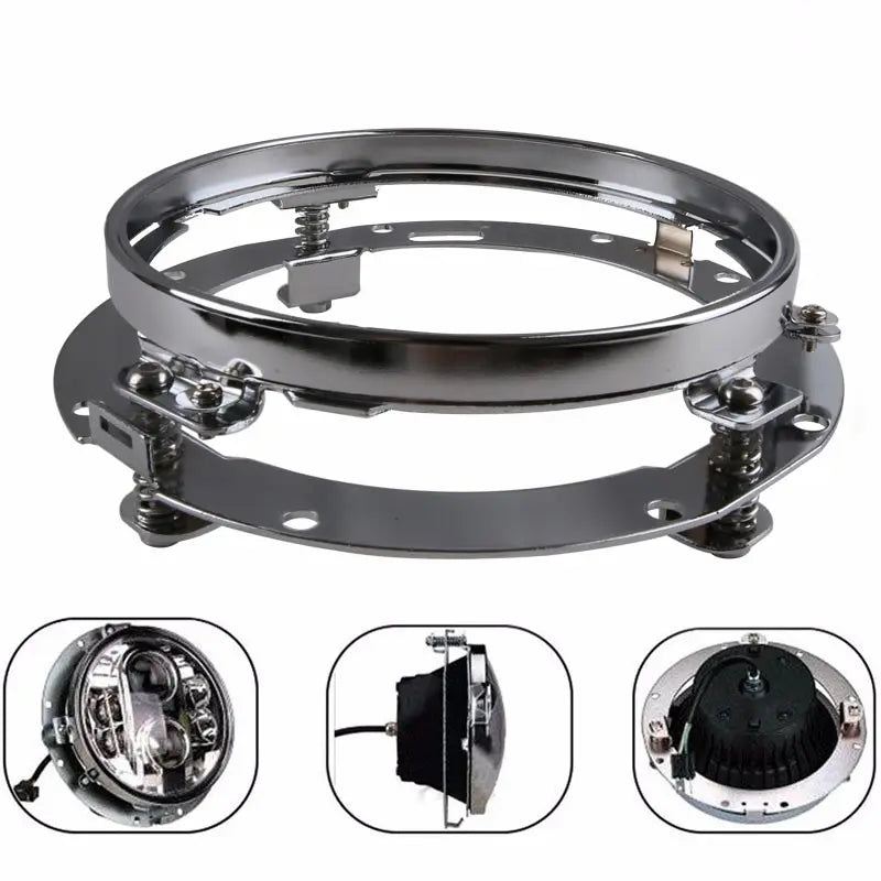 Motorcycle Headlight 7 inch LED For Harley Touring Ultra Classic Electra Street Glide Road King Yamaha Motorcycle Headlamp
