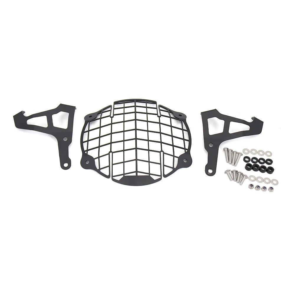 For Royal Enfield Himalayan New Motorcycle Aluminum Headlight Grille Guard Front Lamp Grill Cover Head Light Protector 2016-2021