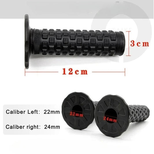 22mm for 7/8" Motorcycle Grips Dirt Bike Grips Rubber Bike Handle Grip Handlebar Pillow Top Throttle Bar Motorcycle Part