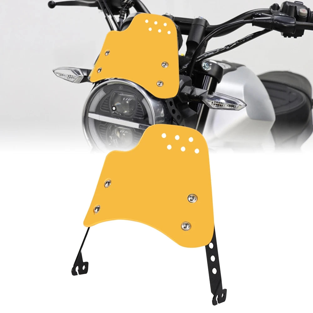 Parabrisa Bolha Defletor Universal – Estilo Retro &amp; Custom