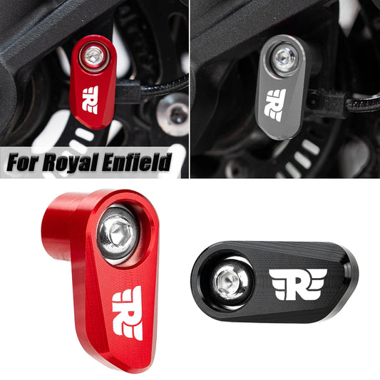 Protetor Sensor ABS Dianteiro Alumínio CNC Para Royal Enfield