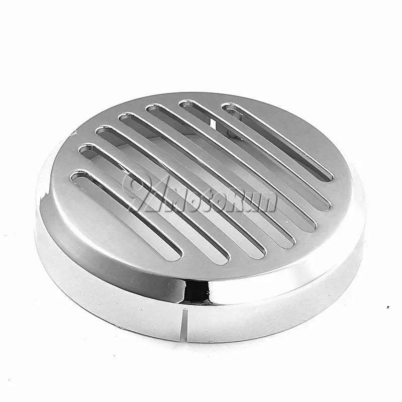 Chrome/Black Horn Cover For Honda Shadow VT1100 VT750 VT600 VTX1300C VTX1800C