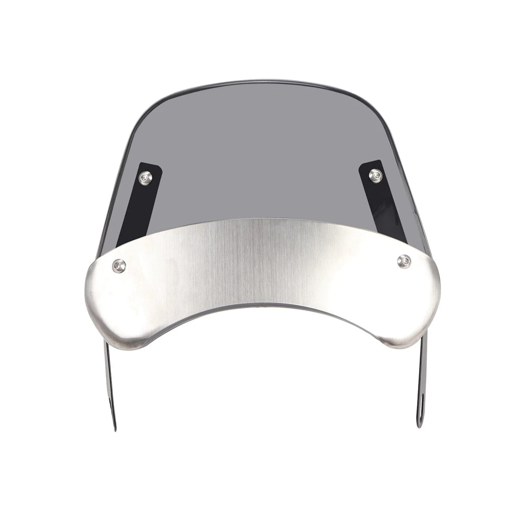 8 styles 6.5"-9.45" Motorcycle Headlight Windshield Wind Deflector Windscreen Universal for Harley Honda Yamaha Kawasaki Suzuki
