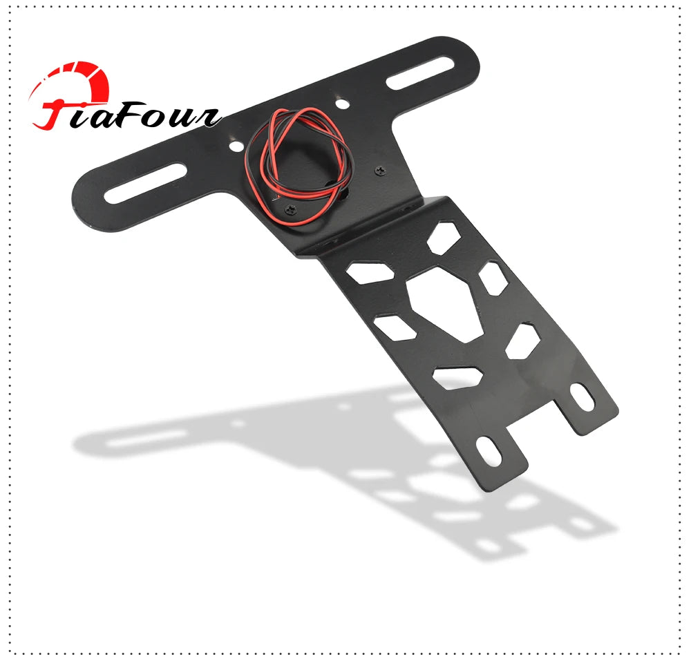 Motorcycle Accessories Tail Tidy Bracket Registration License Plate Holder For Hunter 350 2022-2024