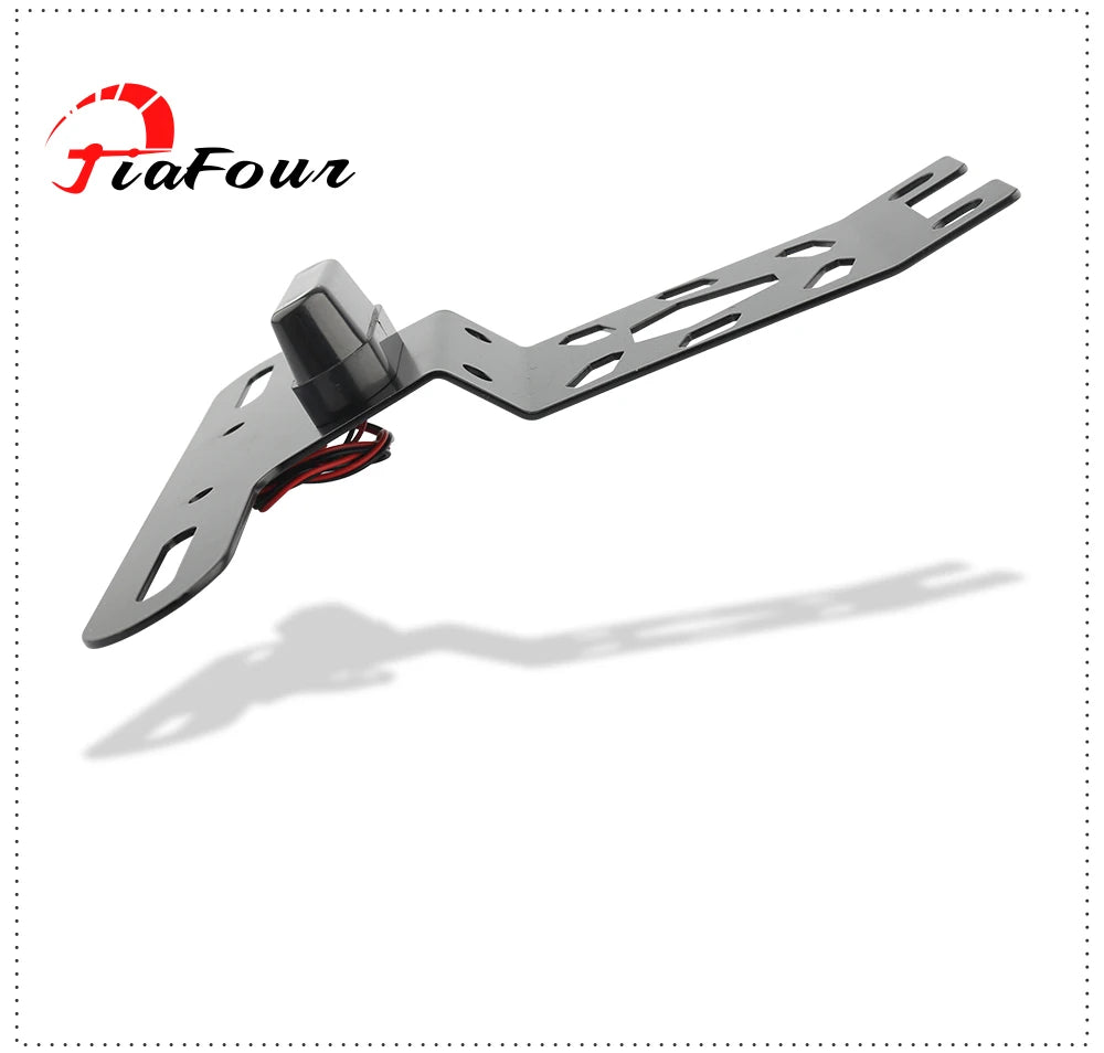 Motorcycle Accessories Tail Tidy Bracket Registration License Plate Holder For Hunter 350 2022-2024