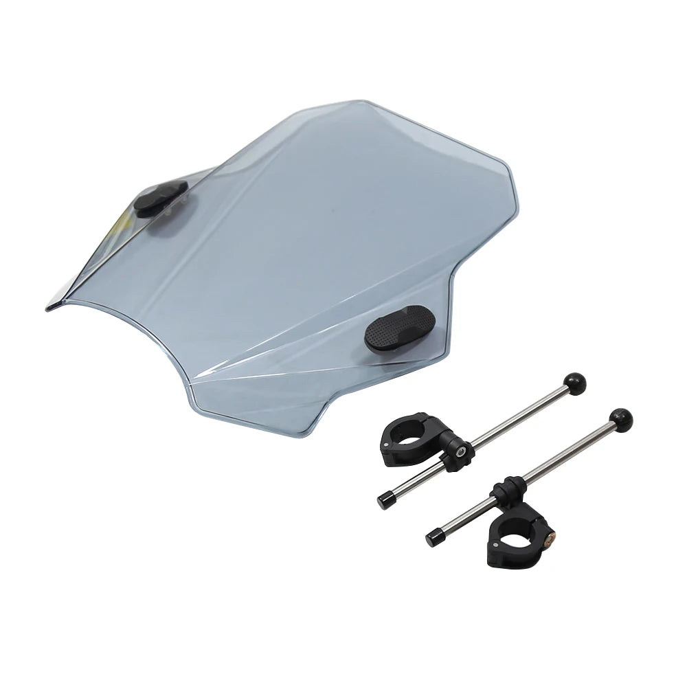 For Royal Enfield Bullet/Meteor/Classic 350 500 Interceptor 650 Continental GT 535 Universal Motorcycle Windshield Street Bikes