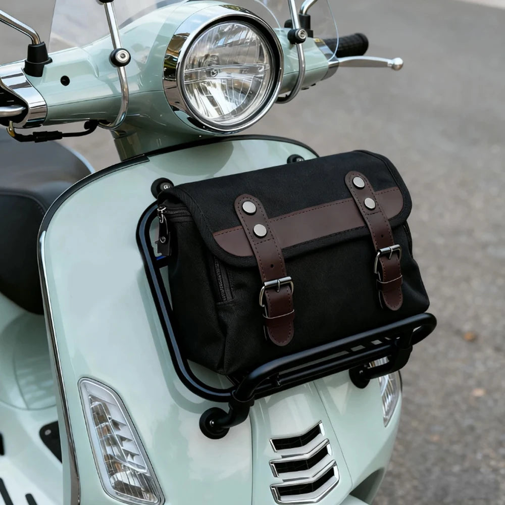 Motorcycle Side Bag Retro Waterproof Tool Bag Large Capacity Luggage Travel Bags Motorbike SaddleBag Universal