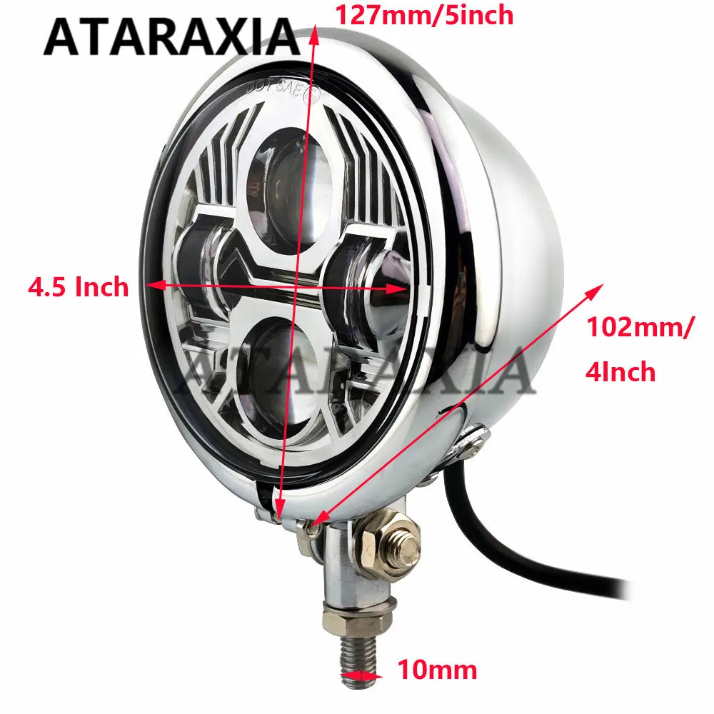 Farol de LED Vintage de 4,5"