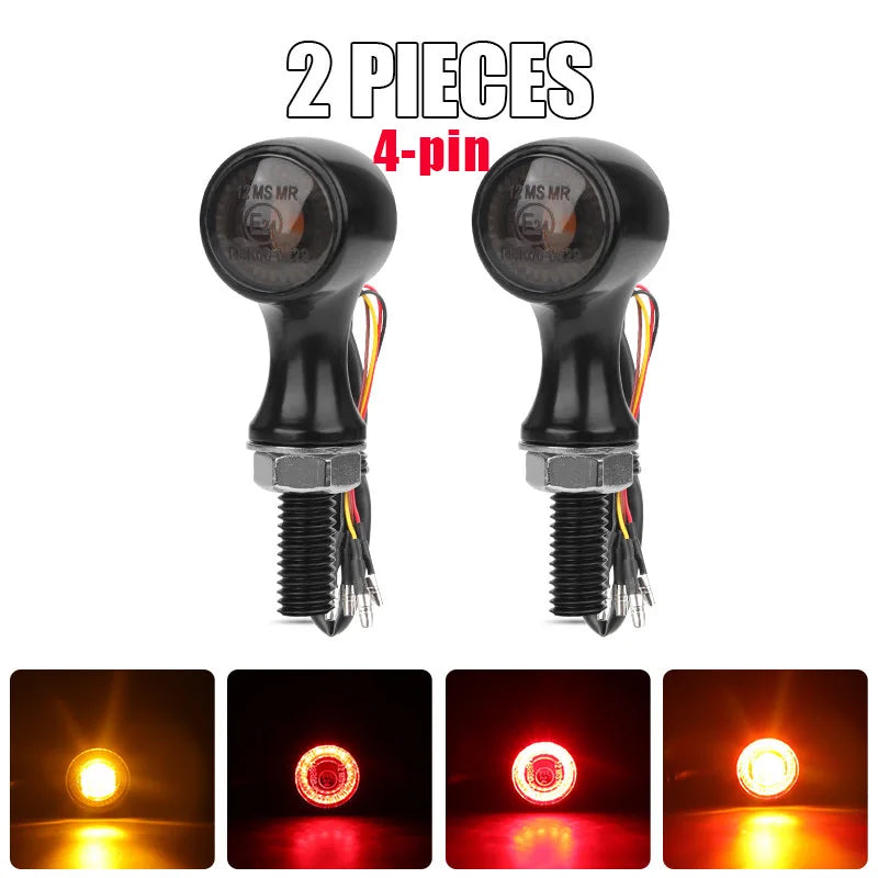 Par de Setas de LED Multifuncionais em Alumínio