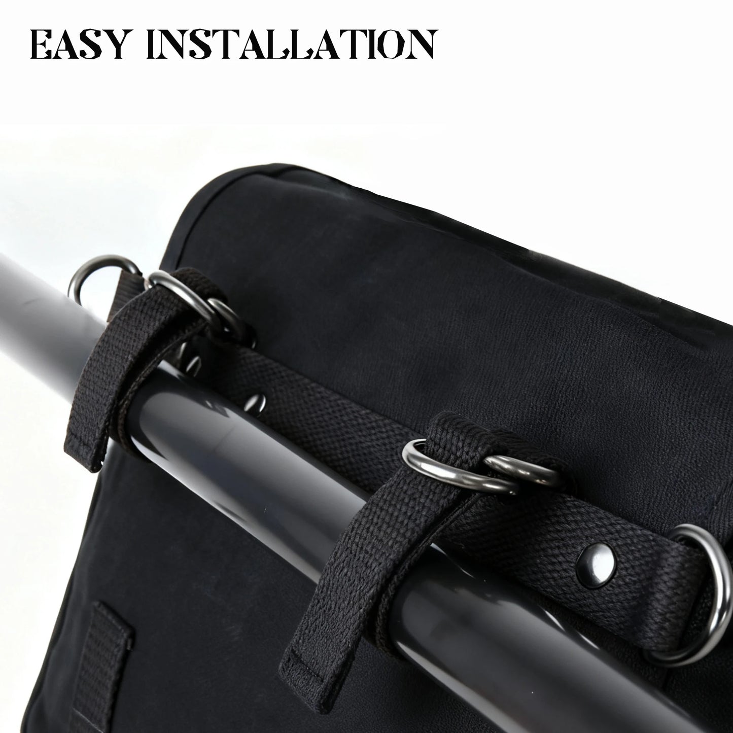 Motorcycle Side Bag Retro Waterproof Tool Bag Large Capacity Luggage Travel Bags Motorbike SaddleBag Universal