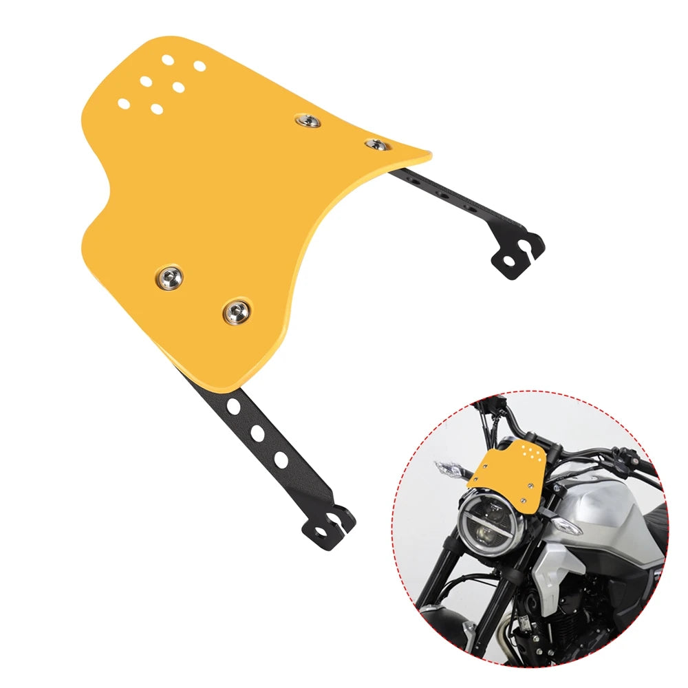 Parabrisa Bolha Defletor Universal – Estilo Retro &amp; Custom
