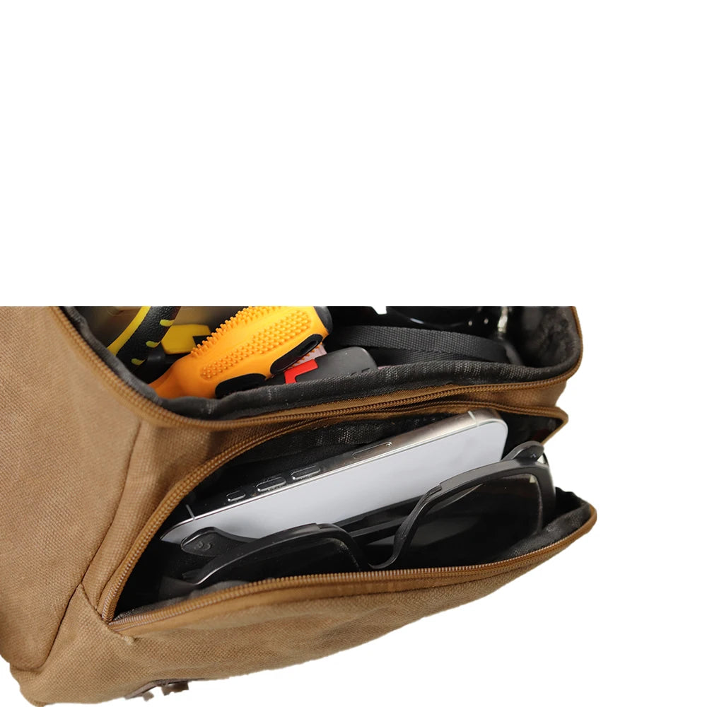 Motorcycle Side Bag Retro Waterproof Tool Bag Large Capacity Luggage Travel Bags Motorbike SaddleBag Universal