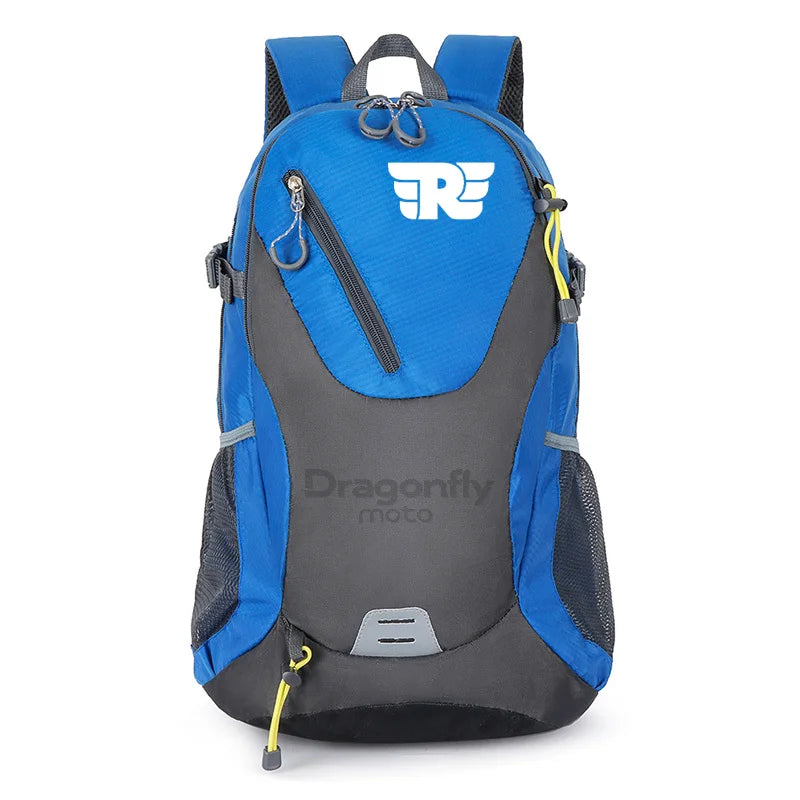 Mochila de Motociclista Impermeável 40L – Edição Royal Enfield