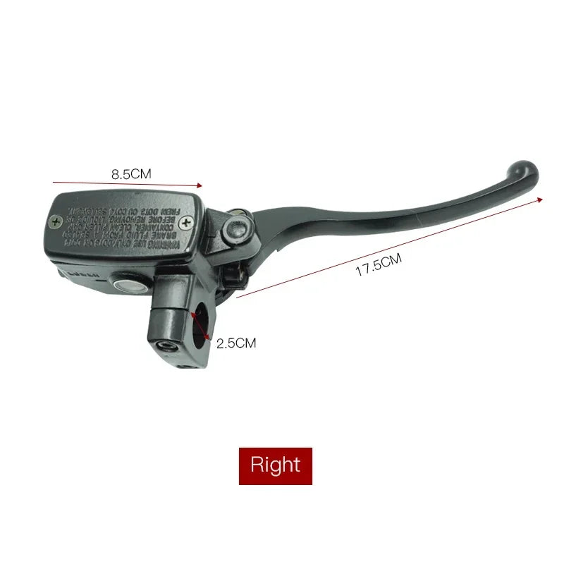 SDTW Universal 1" 22MM 25MM Motorcycle Brake Clutch Master Cylinder Hydraulic Pump with Lever For Yamaha Suzuki Kawasaki Honda