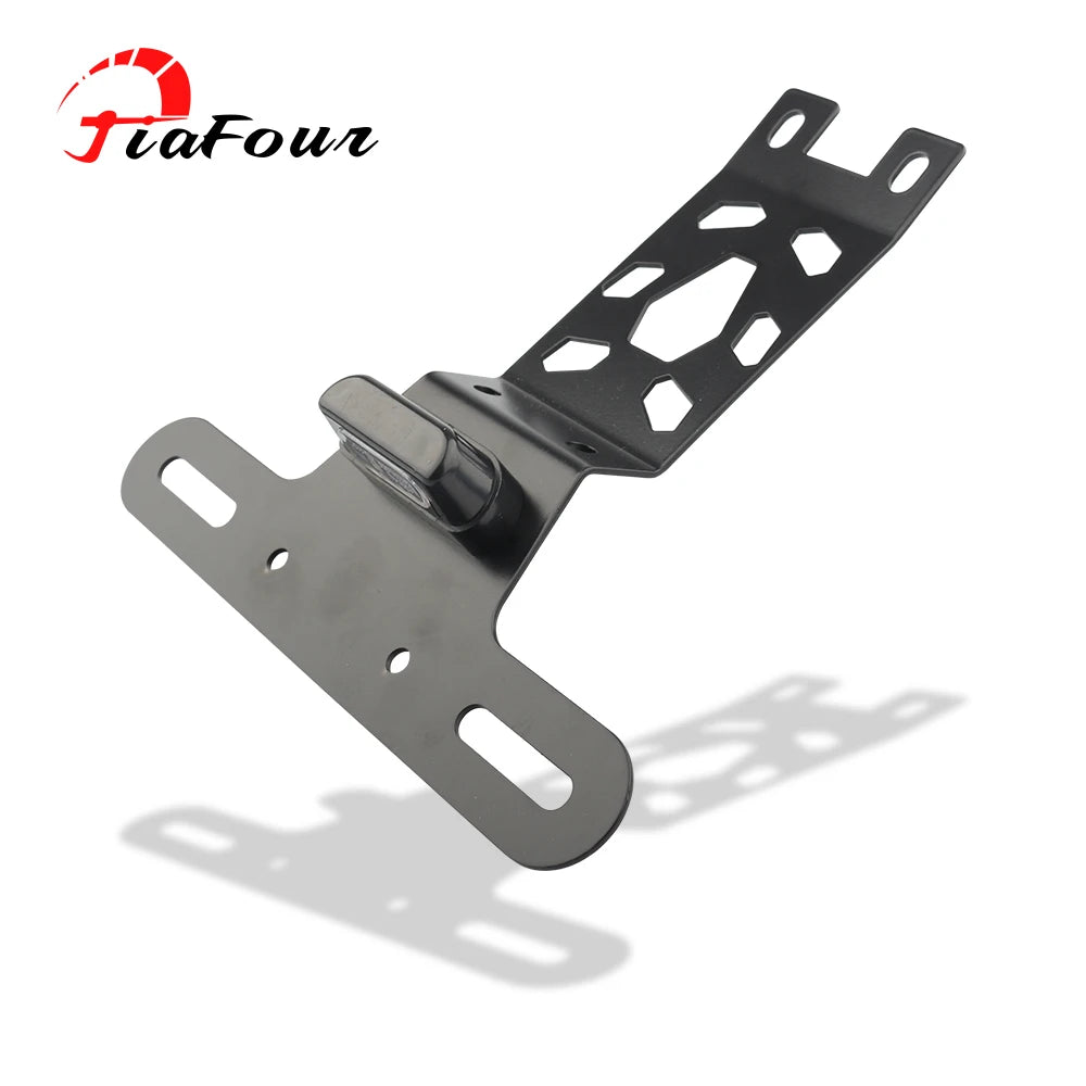 Motorcycle Accessories Tail Tidy Bracket Registration License Plate Holder For Hunter 350 2022-2024