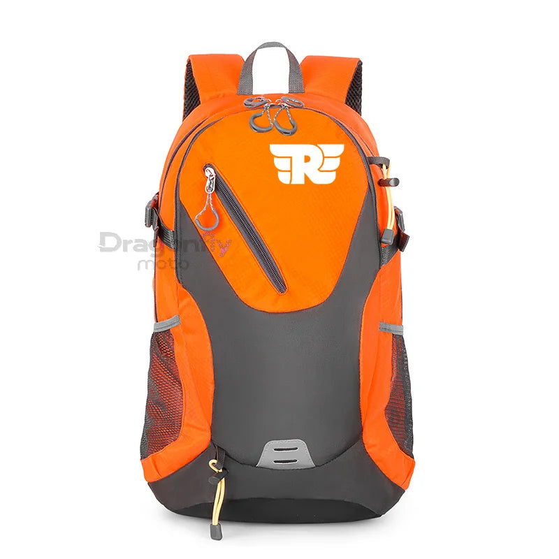 Mochila de Motociclista Impermeável 40L – Edição Royal Enfield