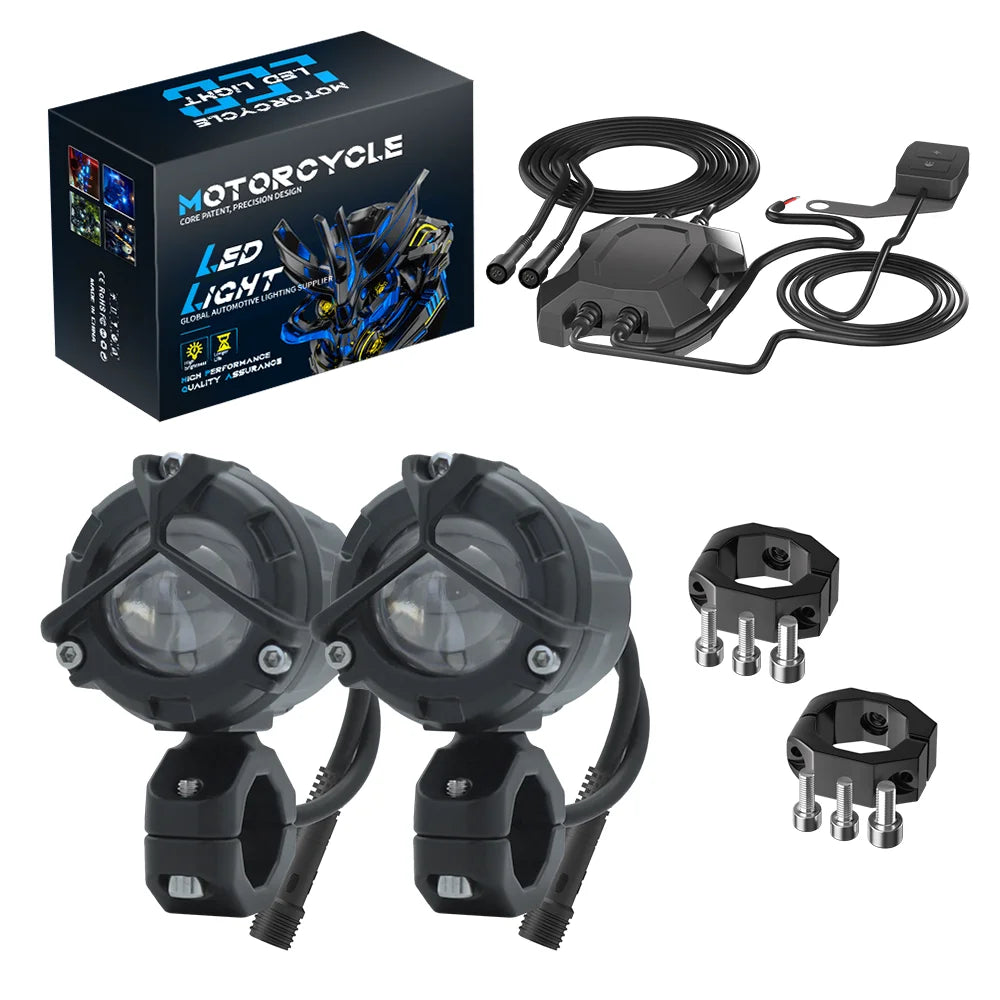 LED Fog Lights Spotlight Bar for Car Motorcycle ATV Work Light Headlight LED Projector Lens off road accessories 4x4