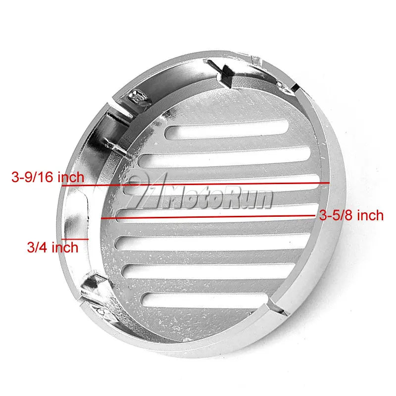 Chrome/Black Horn Cover For Honda Shadow VT1100 VT750 VT600 VTX1300C VTX1800C
