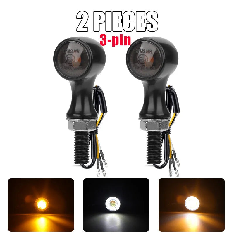 Par de Setas de LED Multifuncionais em Alumínio